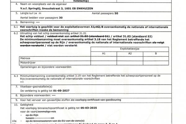 Fortuna - CBB Algemeines Sicherheitszertifikat