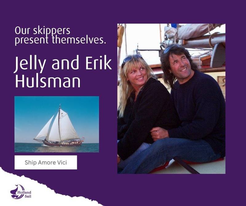Jelly en Erik (Amore Vici) - Jelly and Erik – Skippers of the Amore Vici Jelly en Erik (Amore Vici) - Jelly and Erik – Skippers of the Amore Vici