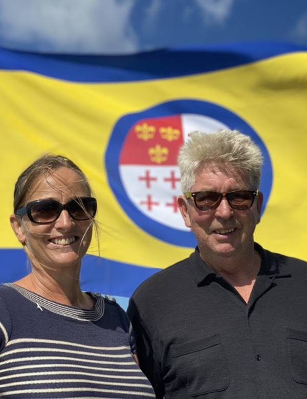 Skippers of Holland Sail - Henk Teuben & Grietje van der Bos